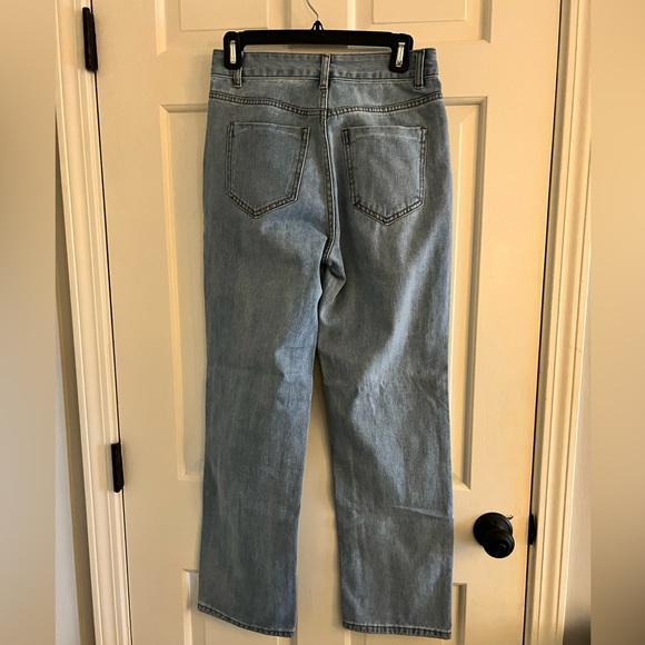 Shein Distressed Denim jeans women’s size small/4 - Picture 4 of 7